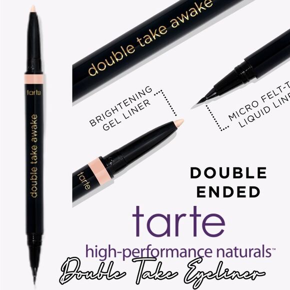 Tarte Double Take Dual-Ended Micro Precision Liquid Eyeliner and Brightener - Picture 1 of 9